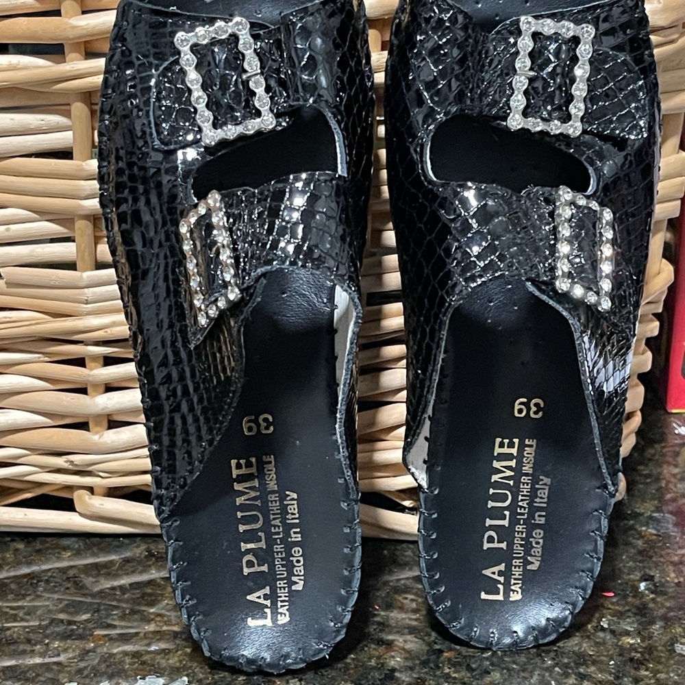 La Plume leather sandals - Picture 7 of 11